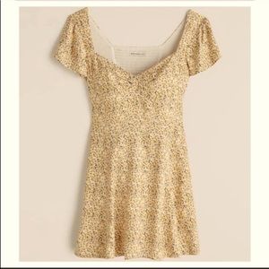 Abercrombie & Fitch knot front mini dress